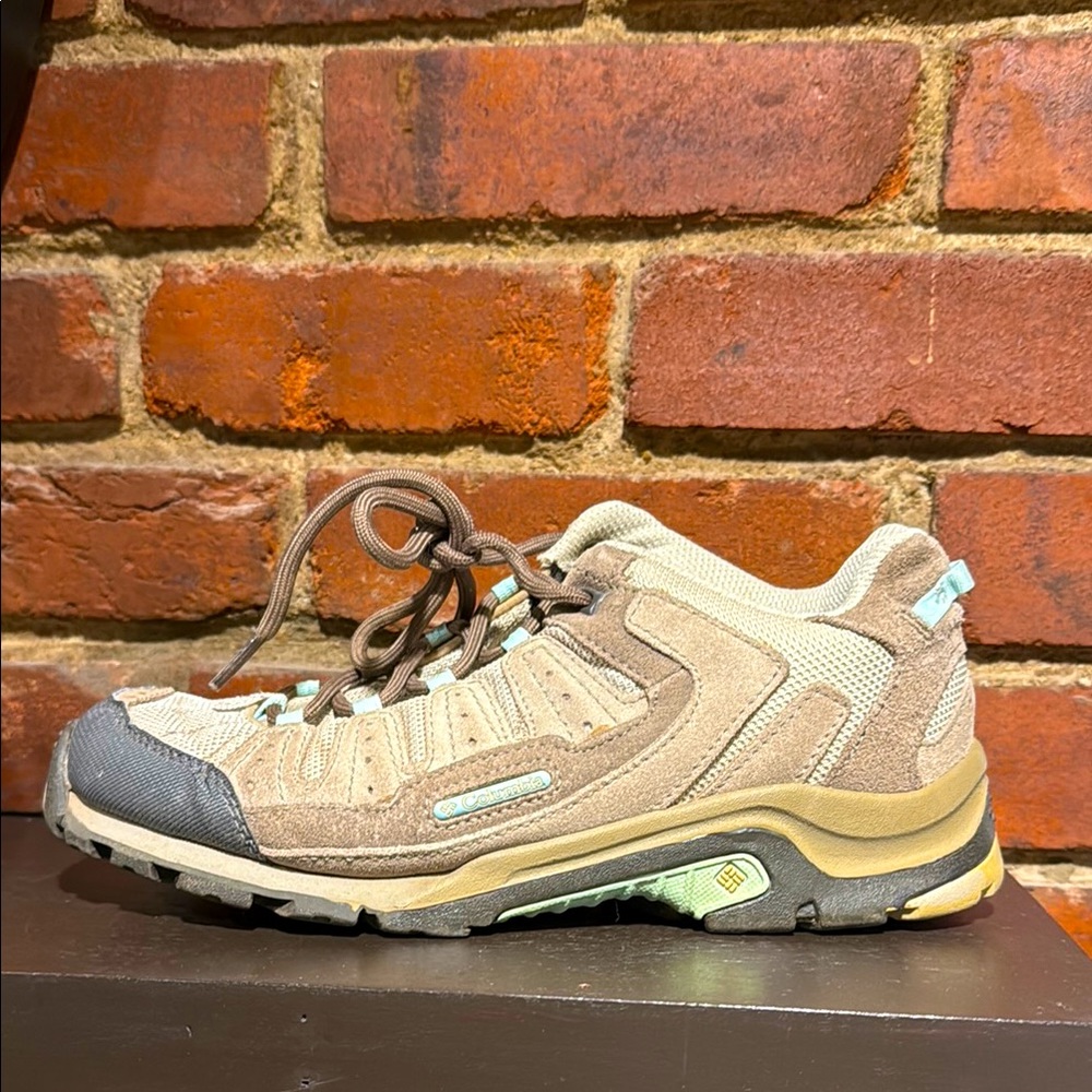 Columbia Women’s Tan and Brown Athletic Trail Shoes